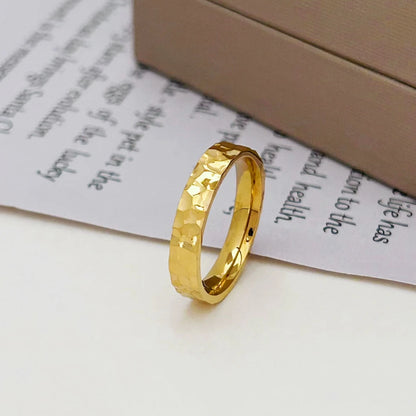 CléoLux™️ Stainless Steel Gold Ring